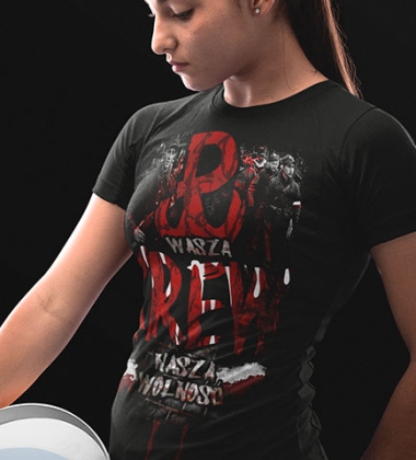 Koszulka damska termoaktywna WASZA KREW